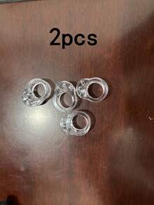 Transparent Door Handle Bumper Pads, Anti-Collision Ring Door Handle Protector, Wall Protector Sleeve - A - View 9