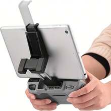 适用于 Neo/4K/4 Pro/2/Mini 3/AIR 3/2S/Mavic 3 无人机遥控器的可调节平板电脑支架，适用于 7-10.5 英寸平板电脑（如 Mini/AIR），遥控器延长支架 - 查看 2