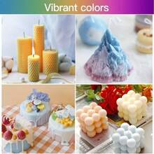 1瓶10毫升/0.35盎司鲜艳油性蜡烛染料，DIY树脂浇铸模具 - 10ml顏色染料 - 查看 6