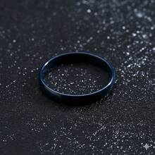 Pinannie 3mm 薄款彩色陶瓷戒指女款，極簡疊戴戒圈，黑色、白色、粉色、藍色、紫色、綠色多色可選，美國尺寸 5-12 - 極簡主義者 - 查看 31