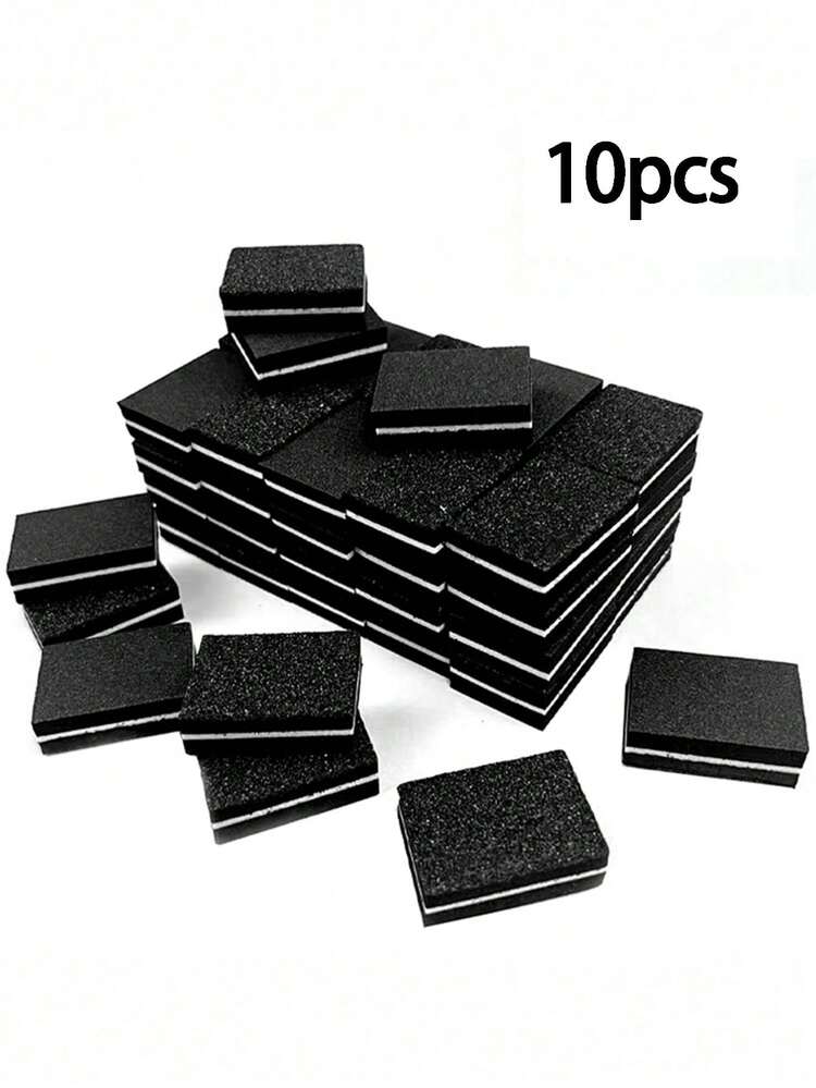 50 miếng/20 miếng/10 miếng mút xốp mini màu hồng/đen dùng để đánh bóng, làm mịn móng, dụng cụ làm móng chuyên nghiệp hai mặt, phù hợp cho móng acrylic và móng tự nhiên, thích hợp cho Halloween/Giáng sinh/Đám cưới. - Một kích cỡ phù hợp cho tất cả - Xem 14