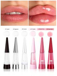 8.5毫升丰唇精华油，蕴含辣椒提取物，可瞬间令双唇更柔嫩饱满。超级保湿滋养丰唇亮泽唇釉，丰唇精华，丰唇保湿油，丰唇亮泽唇釉，微针效果，玻璃般水润唇釉 - 多款式 - 查看 2