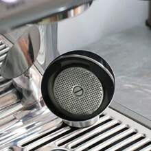 Stainless Steel Espresso Extraction Mirror With Adjustable Base, Suitable For Bottomless Portafilter, Allows Observation Of Coffee Flow Rate And Channeling, Coffee Machine Accessory - Barista Tool, Back To School Supplies - Silver Base - View 4