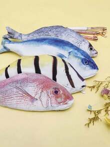 1 hộp đựng bút hình cá, đồ dùng văn phòng phẩm độc đáo, túi đựng bút hình cá sống động, túi đựng bút cá nhân hóa ngộ nghĩnh, hộp đựng bút đa năng dung tích lớn, quà tặng sáng tạo, ví đựng bút kiểu Nhật, thiết kế cá ngộ nghĩnh, túi đựng bút dung tích lớn, túi đựng đồ dùng văn phòng phẩm hình cá biển dễ thương. - nhiều màu - Xem 6