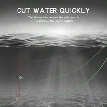 LinExpert 4 Strands PE Braided Fishing Line 300m/500m, Durable & Strong, Saltwater & Freshwater Universal, Essential Outdoor Fishing Tackle - Dark Green - View 7