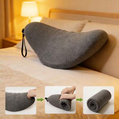 1 Gối tựa lưng bằng mút hoạt tính - Có thể gấp gọn và dễ mang theo