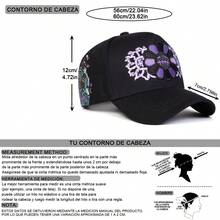 Gorra de béisbol bordada con expresión de girasol unisex, gorra ajustable para protección solar al aire libre, adecuada para ocio de primavera y otoño, viajes, turismo, vacaciones en la playa - Multicolor - Ver 2