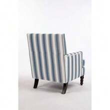 Chaise Lounges - Blue and White Stripes - View 9