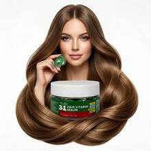 MELAO 三合一护发维生素精华胶囊，蕴含摩洛哥坚果油，深层滋养头发和头皮，令秀发柔软丝滑，由内而外滋养秀发，30粒胶囊，51克/1.8盎司 - 正裝 - 查看 8