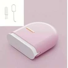 1 件便携式牙科隐形矫正器/保持器收纳盒，拉出式 ABS 密封正畸保持器盒，牙齿矫正器容器，假牙盒，支架收纳，无需电池，紧凑型设计，适合家庭和旅行使用 - 彩色 - 查看 14