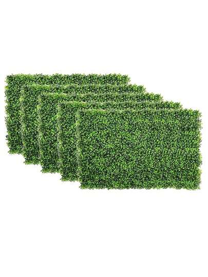 1PC 60cm*40cm Artificial Grass Boxwood Panels Topiary Hedge Plant Wall With UV Protection,Privacy Hedge Screen Sun Protected Suitable For Events,Outdoor,Indoor,Garden,Fence,Backyard Walls,Patio,Garden,Yard, Walkways,Backdrop,Interior And Exterior Or Your Own Creative Design On Party, Wedding