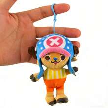 ONE PIECE 热门三款正版海贼王乔巴毛绒公仔玩具，海贼王毛绒可爱挂件，卡哇伊动漫人物毛绒玩具，儿童礼物收藏品，尺寸14-30厘米/5.51-11.8英寸 - 彩色 - 查看 8