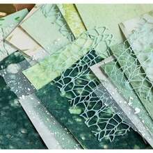 Giấy kết hợp nhiều chất liệu, kiểu cổ điển, có vân, thích hợp làm phông nền trang trí tranh ghép DIY. - Nhiều màu - Xem 8