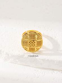 Elegant Minimalist Gold Ring For Women - Yellow Gold - View 2