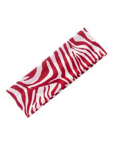 1/3pcs European And American New Zebra Print Elastic Wide Yoga Sports Headband, Women Daily Makeup Hairband Hair Accessories Summer Sport Sweatband,Holiday,Travel - Multicolor - View 13