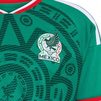 Camiseta MANGA CORTA Copa Mundial México 2026 Local Hombre TALLAS S M L XL