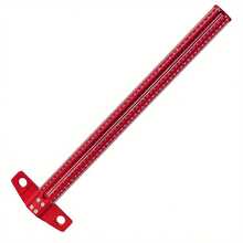 300/400/500 Woodworking Square 1mm Per Hole Marking Guage Aluminum Alloy 90 Degree T Ruler Scriber For Carpenters - Red - View 8