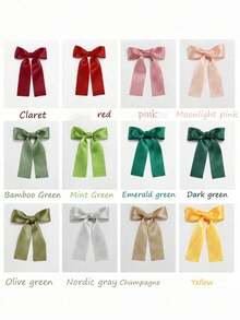 Customized Ribbon Wine Glass Name Tag, Personalized Champagne Glass Ribbon Bow, Beverage Label For Party, Wedding Name Card, Glassware Tableware Accessories, Bachelorette Party Gift, Bride Accessories - Multicolor - View 6