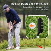 35-Inch Right-Handed Golf Chipper For Men, Featuring A Stepped Steel Shaft, High-Quality Anti-Slip Rubber Grip, And Made From Zinc Alloy Material - Black - View 8