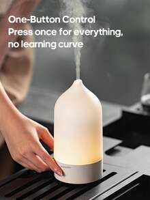 1pc 120ml Mini USB Aroma Diffuser, Compact Portable Ultrasonic Air Humidifier, Lightweight & Colorful, Suitable For Office And Home Use - Multicolor - View 6