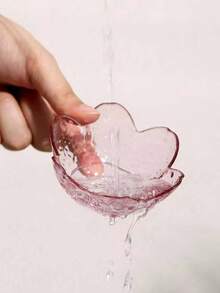 1/5/10-Piece Sakura Sauce Dish Set Pink Cherry Blossom Crystal Plastic Appetizer Plates, Dipping Bowls, Tasting Plates, Serving Dishes, Seasoning Dishes, Small Bowls, Ice Cream Snack Soy Sauce Seasoning Dishes Suitable For Kitchen Use - Multicolor - View 4