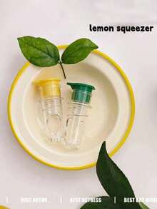 Travel-Friendly Handheld Citrus Juicer, Easy Squeeze Manual Juice Press For Fresh Lemonade, & Dishwasher - Multicolor - View 10