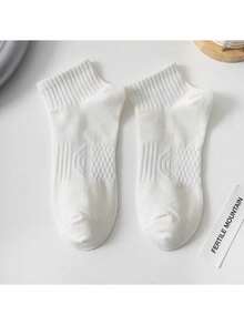 12/6/3 Pairs Breathable Sports Socks, Unisex Odor-Resistant Short Socks, Quick-Drying Anti-Bacterial Ankle Socks, Suitable For Sports And Casual Wear - Multicolor - View 10