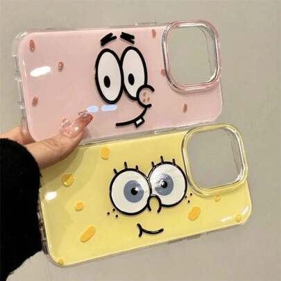 SpongeBob SquarePants 3DAnmeCuteCartoonS-SpongeBobP-PatrckStarPhoneCaseForPhone11121314151617ProMaxPlusFunnyS-SpongeBobcover17Air161514131211