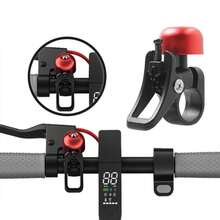 Chuông xe điện M365 bằng kim loại, đường kính 22cm, chuông xe đạp điều chỉnh bằng tay, màu đỏ. - Đỏ - Xem 3