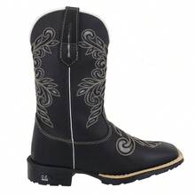 Women Mid-Calf Boots - Negro - Ver 3