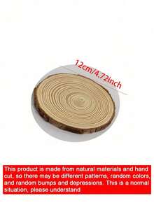 1 chiếc giá đỡ bánh bằng gỗ, khay trưng bày tròn bằng gỗ, thích hợp cho các dự án thủ công DIY, sinh nhật, đám cưới, trang trí tiệc theo phong cách mộc mạc, trang trí bàn làm việc. - Nhiều màu - Xem 13