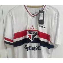 São Paulo 2025 White Jersey, Home Kit, Fan Version, Tricolor. - 白色 - 查看 4