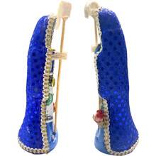 Santa Muerte Azul 15 cm Vestida - Protección, Sabiduría y Serenidad Espiritual + Libro Práctica del Culto a La Santa Muerte - Azul - Ver 4