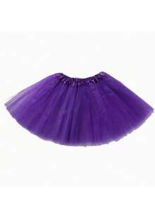 80s Retro Women's Outfit Set, Including Tulle Skirt, Neon Party Leggings, Neon Necklace, Earrings, Headband, Fishnet Gloves, Suitable For Valentine's Day, Prom, Halloween And Other Occasions - Multicolor - View 4