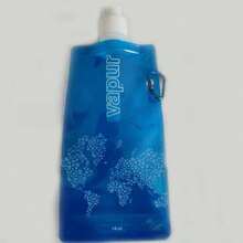 1pc Portable Foldable Water Bag, Outdoor Sports Water Bottle Bladder - Multicolor - View 5