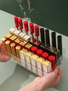 Transparent PS Plastic Square Storage Box, Jewelry Gift Packaging Box, Holiday Candy Packaging - Clear - View 10