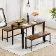 Black + Rustic Brown