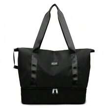 Large Capacity Striped Travel Bag, Women's Luggage Bag, Personalized And Lightweight - Multicolor - View 10