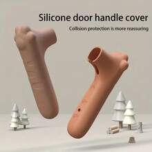 Bộ 2 miếng bọc tay nắm cửa bằng silicon hình móng mèo hoạt hình, đệm giảm tiếng ồn, chống va chạm, bảo vệ tay nắm cửa mềm mại, phụ kiện bảo vệ an toàn nhà cửa lý tưởng, thích hợp cho tay nắm chống tĩnh điện, miếng đệm chống va chạm, bọc chống trượt trong nhà, cửa sổ phòng ngủ, hiên nhà, tay nắm cửa phòng tắm, áp dụng cho phòng ngủ, phòng học, phòng ngủ, phòng tắm, nhà vệ sinh, cửa bếp, ban công. - Nhiều màu - Xem 1