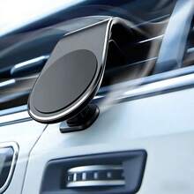 L-Shaped Magnetic Air Vent Car Phone Holder, Universal Magnetic Car Phone Mount, Strong Magnetic Adsorption - Multicolor - View 6