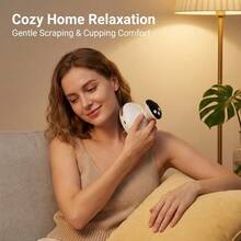 2-In-1 Smart 9-Gear Suction Adjustable Electric Acupuncture Massager, USB Portable Home Massage Device - Multicolor - View 5