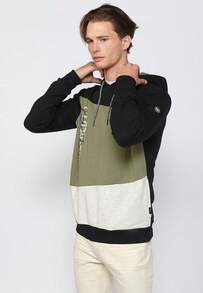 Koroshi Herren Sport Sweatshirts - Khaki - Übersicht 8