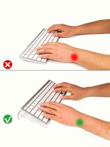 Mini Acrylic Keyboard Stand - Compact Desktop Riser For Keyboard And Mini PC, Durable Plastic, No Charging Required, Multiple Colors Available, Space-Saving Modern Workspace Design, Keyboard Stand | Stylish Keyboard Stand, Mini Keyboard Stand, Keyboard Display Stand, Office Accessory, Desktop Accessory, Teacher's Day Gift - Multicolor - View 6
