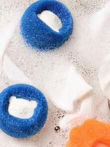 8/15pcs Laundry Sponge Ball, Pet Hair Remover For Laundry, Reusable Drying Washing Ball, Reduce Clothes Pleated, Save Washing Machine Drying Time - Cleaning Ball - View 4