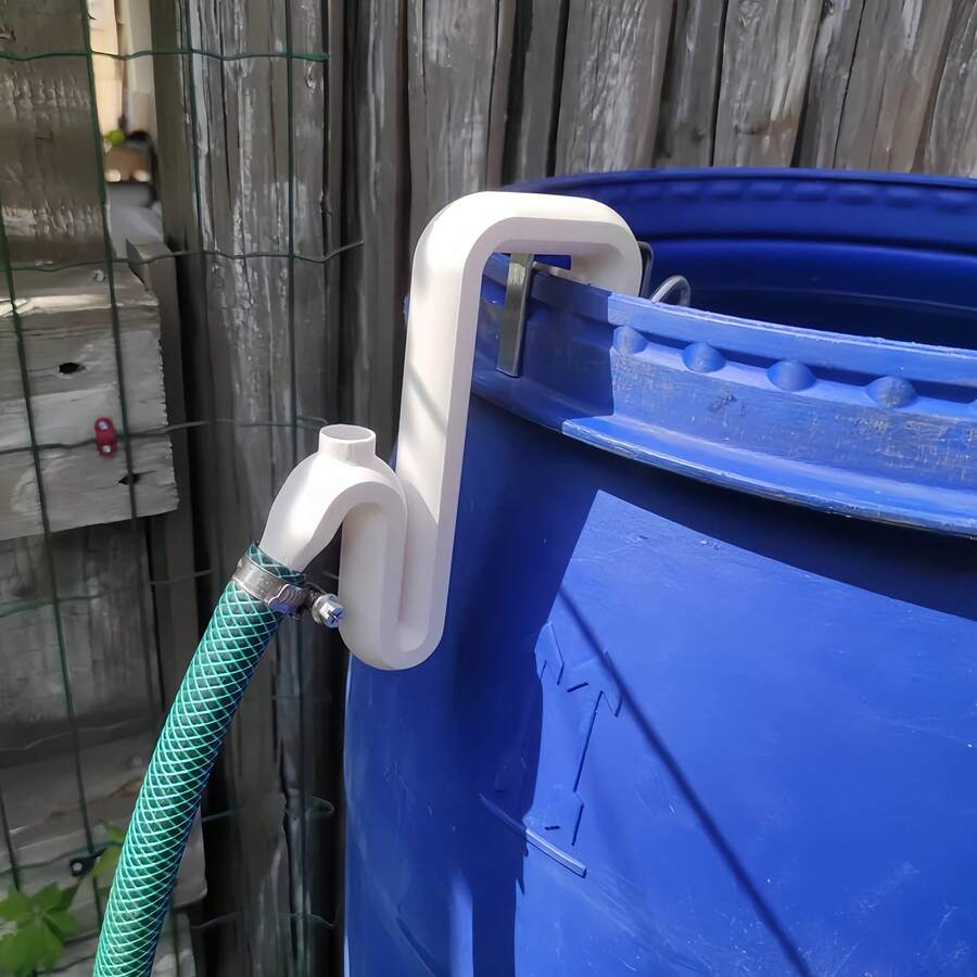 1件套全新雨水输送和溢流管解决方案 - 自吸式虹吸软管套装，轻松自动排水和注水 - 紧急防洪、鱼缸、游泳池 - 重力流，无需电力 - 省力工具，是家庭花园车库的理想之选。 - 多色 - 查看 1