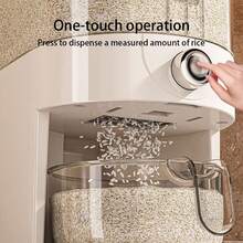 5/10KG Rice Dispenser Container Cereal Dispenser Box Dry Food Grain Storage Home - View 7