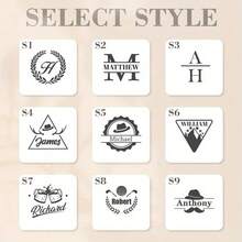 1个定制皮革钥匙扣开瓶器 | 个性化姓名金属钥匙扣，独特的啤酒开瓶器钥匙扣，送给男士、男友、婚礼派对、伴郎、父亲节和周年纪念日的理想礼物。一款男士专属的标志性开瓶器，也是派对、庆祝活动和乔迁之喜的完美礼物。 - 彩色 - 查看 11