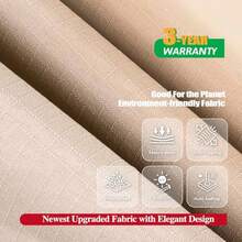 FandJ Outdoor - Funda de banco de 2 plazas impermeable antirayos UV resistente al agua para sofá de dos plazas 58 pulgadas de ancho x 35 pulgadas de profundidad x 35 pulgadas de alto - Café Beige - Ver 3