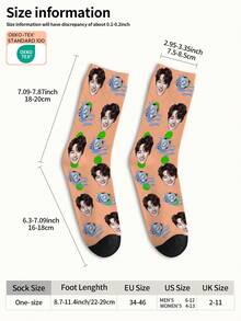 1 Đôi tất in hình mặt theo yêu cầu, tất in ảnh theo yêu cầu, tất in hình tùy chỉnh, tất in hình mặt hài hước cá nhân hóa, tất in hình theo yêu cầu, in bất kỳ khuôn mặt nào lên tất, quà tặng kỷ niệm, quà tặng Valentine, quà tặng sinh nhật, quà tặng đám cưới, quà tặng Ngày của Mẹ, quà tặng Ngày của Cha, quà tặng bạn thân - Nhiều màu - Xem 7