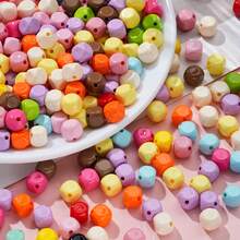 10Pcs Acrylic Beads 10*10mm Beads Spacer Beads DIY Bracelet Necklace For Jewelry Making Supplies - Bead - View 6